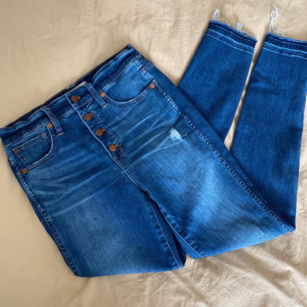 Madewell High Rise Skinny Jeans
